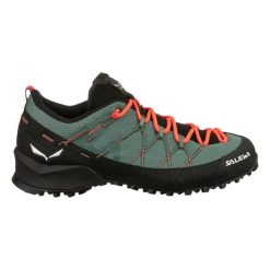 Damskie buty trekkingowe Salewa Wildfire 2. Czarne obuwie trekkingowe damskie Salewa, z gumy, bez zapięcia. Za 665.50 zł.