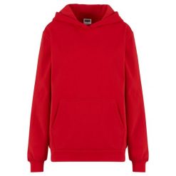 Bluza damska z kapturem Urban Classics Loose Light Brushed. Czerwone bluzy damskie Urban Classics, bez wzorów, z kapturem. Za 168.00 zł.
