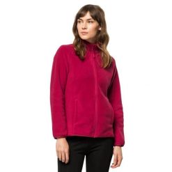 Sztruksowa Kurtka Damska. Fioletowe kurtki damskie Jack Wolfskin, m, bez wzorów, z materiału, z kapturem. Za 744.99 zł.
