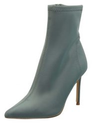 Steve Madden Skórzane botki w kolorze szarym rozmiar: 40. Szare botki damskie Steve Madden, eleganckie, bez obcasa, na szpilce, bez zapięcia. Za 259.74 zł.