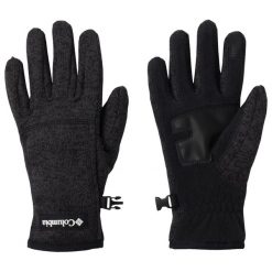 Rękawiczki sportowe damskie Columbia Women's Sweater Weather Glove. Szare rękawiczki damskie Columbia, bez wzorów, z poliesteru. Za 99.99 zł.