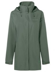 Kurtka damska Escape Parka. Zielone kurtki damskie Vaude, s, bez wzorów, z materiału, bez kaptura. Za 624.00 zł.