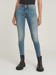 G-Star Dżinsy - Skinny fit - w kolorze niebieskim rozmiar: W25/L32. Niebieskie jeansy damskie G-Star. Za 184.46 zł.