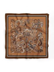 Lucky Bees Chusta w kolorze jasnobrązowym - 55 x 55 cm rozmiar: onesize. Brązowe chusty damskie Lucky Bees, bez wzorów, z materiału. Za 43.99 zł.