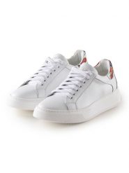 Anna Morellini Skórzane sneakersy "Ottora" w kolorze białym rozmiar: 41. Białe obuwie sportowe damskie Anna Morellini, bez zapięcia. Za 360.17 zł.