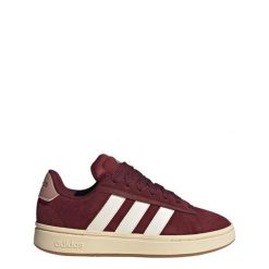 Buty Grand Court Alpha. Białe obuwie trekkingowe damskie Adidas, z tkaniny, bez zapięcia. Za 383.00 zł.