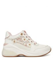 Aldo Sneakersy Enzie 13917693 Écru. Obuwie sportowe damskie ALDO, ze skóry, bez zapięcia. Za 319.99 zł.
