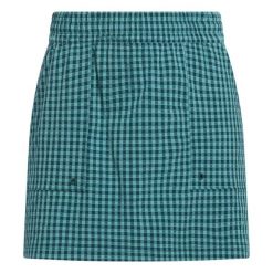 Spódnica damska adidas Ultimate365 Gingham. Zielone spódnice damskie Adidas, bez wzorów, sportowe. W wyprzedaży za 230.50 zł.
