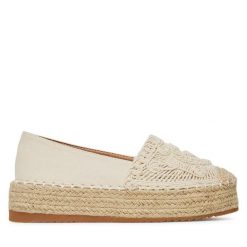 Espadryle DeeZee. Brązowe espadryle damskie DeeZee, bez wzorów, bez obcasa. Za 139.99 zł.
