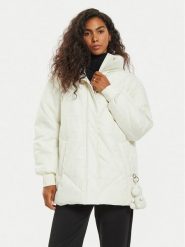 Guess Kurtka zimowa V4BL01 WGLW2 Écru Regular Fit. Kurtki damskie Guess, na zimę, l, z aplikacjami, z syntetyku, bez kaptura. Za 719.99 zł.