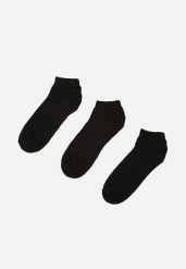 Czarne Skarpety z Bawełny 3 Pack Aennith. Czarne komplety bielizny Renee, bez wzorów, z bawełny. Za 4.99 zł.