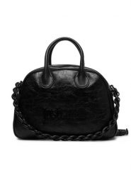 Just Cavalli Torebka 80RA4BC5 ZSD86 Czarny. Czarne torebki klasyczne damskie Just Cavalli, ze skóry, bez dodatków. Za 789.99 zł.