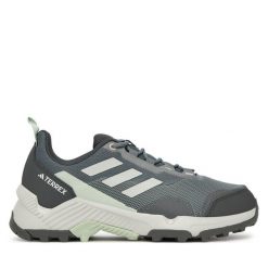 Trekkingi adidas. Szare obuwie trekkingowe damskie Adidas, bez zapięcia. Za 259.99 zł.