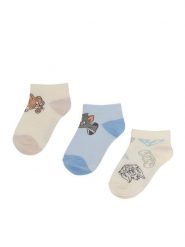 Tom & Jerry Skarpety długie CEO-ACCCS-SS26-209WBTJ(3-PACK) Kolorowy. Skarpetki chłopięce Tom & Jerry, bez wzorów, z bawełny. Za 29.99 zł.