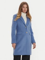 Maryley Płaszcz przejściowy 24IB808/14SW Niebieski Regular Fit. Niebieskie płaszcze damskie Maryley, l, bez wzorów, z syntetyku, bez kaptura. Za 329.99 zł.