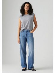Levi's Dżinsy - Relaxed fit - w kolorze niebieskim rozmiar: W25/L32. Niebieskie jeansy damskie Levi's, z podwyższonym stanem. Za 212.80 zł.