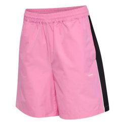 Szorty Hummel I-D. Czerwone spodenki sportowe damskie Hummel, m, bez wzorów, z materiału, na fitness i siłownię. Za 238.00 zł.