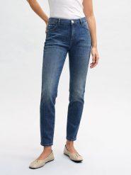 OPUS Dżinsy - Slim fit - w kolorze niebieskim rozmiar: 38/L30. Niebieskie jeansy damskie Opus. Za 194.95 zł.