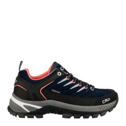 Buty trekkingowe damskie RIGEL LOW 2.0 skóra wodoodporne. Szare obuwie trekkingowe damskie CMP, z gumy, bez zapięcia. Za 559.99 zł.