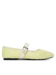 Tommy Jeans Baleriny Tjw Knitted Ballerina EN0EN03030 Biały. Białe balerinki damskie Tommy Jeans, bez wzorów, z jeansu. Za 409.99 zł.