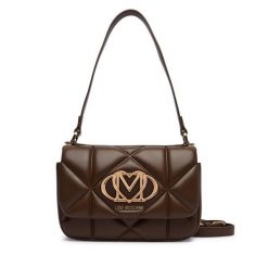Torebka LOVE MOSCHINO. Brązowe torebki klasyczne damskie Love Moschino, bez dodatków. Za 1,009.00 zł.