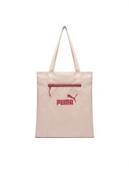 Puma Torebka BASE EA TOTE 9172402 Różowy. Czerwone torebki klasyczne damskie Puma, z materiału, bez dodatków. Za 79.99 zł.