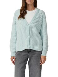 S.Oliver Kardigan w kolorze turkusowym rozmiar: 34. Niebieskie kardigany damskie S.Oliver, s, bez wzorów. Za 104.99 zł.