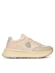 Blauer Sneakersy S6LYNN01/LEN Beżowy. Brązowe obuwie sportowe damskie Blauer, ze lnu, bez zapięcia. Za 559.99 zł.