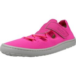 Sandały FRODDO G3150296 Rose. Czerwone sandały damskie Froddo, bez wzorów, z tkaniny, bez obcasa, bez zapięcia. Za 365.99 zł.