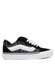 Vans Tenisówki Knu Skool VN000Z8XBLK1 Czarny. Czarne trampki damskie Vans, bez wzorów, ze skóry, bez zapięcia. Za 429.99 zł.