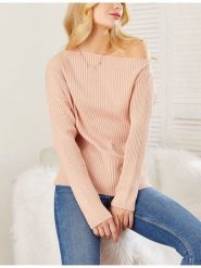 Milan Kiss Sweter w kolorze beżowym rozmiar: L. Brązowe swetry klasyczne damskie Milan Kiss, l, bez kołnierzyka. Za 104.99 zł.