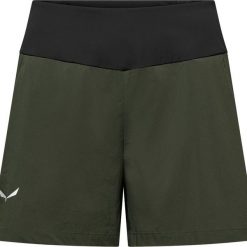 Damskie spodenki turystyczne Salewa Pedroc Light. Czarne spodenki sportowe damskie Salewa, s, bez wzorów, z materiału, trekkingowe. Za 339.75 zł.