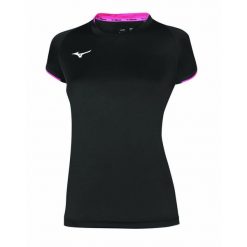 Jersey mizuno femme Core. Czarne koszulki sportowe damskie Mizuno, bez wzorów, z jersey, bez ramiączek, do biegania. Za 125.50 zł.