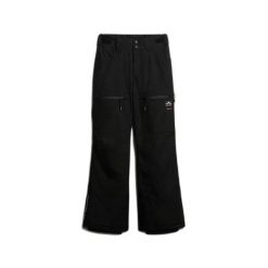 Spodnie narciarskie dla kobiet Superdry Ultimate Freestyle. Czarne spodnie sportowe damskie Superdry, bez wzorów, narciarskie. Za 892.50 zł.