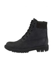 Timberland Skórzane buty trekkingowe "Lucia" w kolorze czarnym rozmiar: 40. Czarne obuwie trekkingowe damskie Timberland, z nubiku, bez zapięcia. Za 549.06 zł.