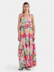 YAS Sukienka letnia Lullah 26029718 Kolorowy Regular Fit. Sukienki damskie YAS, bez wzorów, z wiskozy, bez ramiączek. Za 429.99 zł.