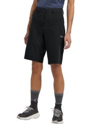 Jack Wolfskin Szorty funkcyjne w kolorze czarnym rozmiar: 44. Czarne spodenki sportowe damskie Jack Wolfskin, bez wzorów, outdoorowe. Za 264.95 zł.