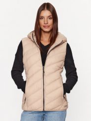 CMP Bezrękawnik 33K1676 Beżowy Regular Fit. Brązowe kamizelki damskie CMP, bez wzorów, z syntetyku, bez kaptura. Za 569.99 zł.