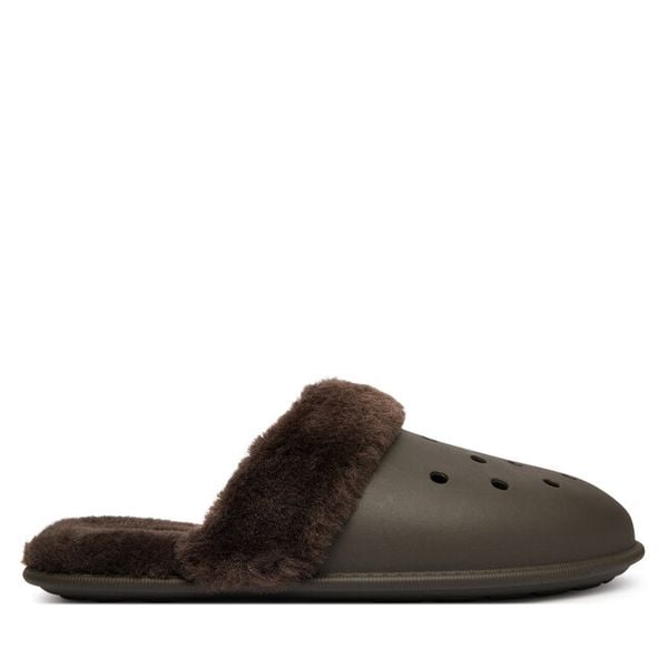 Kapcie Crocs. Brązowe kapcie damskie Crocs. Za 199.99 zł.