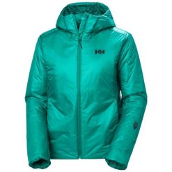 Damska kurtka narciarska Helly Hansen Odin Everdown. Zielone kurtki damskie Helly Hansen, na lato, m, bez wzorów, z materiału, bez kaptura. Za 1,923.50 zł.