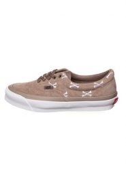 Vans Skórzane sneakersy w kolorze jasnobrązowym rozmiar: 39. Brązowe obuwie sportowe damskie Vans, z materiału, bez zapięcia. Za 166.88 zł.