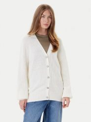 Guess Kardigan W5YR06 Z3OO0 Écru Regular Fit. Kardigany damskie Guess, xl, z aplikacjami, z bawełny. Za 339.99 zł.