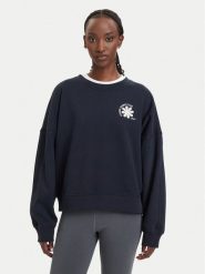 BOSS Bluza C Ever 6 50567113 Granatowy Oversize. Niebieskie bluzy damskie Boss, m, bez wzorów, z bawełny, bez kaptura. Za 554.99 zł.