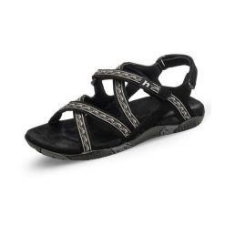 Sandały damskie Hannah Fria. Białe sandały damskie Hannah, bez wzorów, bez obcasa, bez zapięcia. W wyprzedaży za 198.15 zł.