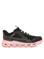 Skechers Sneakersy Glide-Step - Vista Lane 303654L/BKMT Czarny. Czarne buty sportowe dziewczęce Skechers, z materiału, bez zapięcia. Za 269.99 zł.