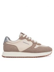 Gant Sneakersy 32533179 Beżowy. Brązowe obuwie sportowe damskie Gant, ze skóry, bez zapięcia. Za 539.99 zł.