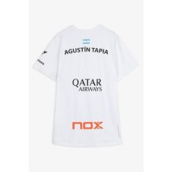 Nox Sponsors At10 T-shirt. Białe t-shirty damskie NOX, bez wzorów, bez kołnierzyka. W wyprzedaży za 215.30 zł.