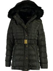 Geographical Norway Płaszcz zimowy "Bilbord" w kolorze czarnym rozmiar: XXL. Czarne płaszcze damskie Geographical Norway, na zimę, xxl, bez wzorów, z puchu, bez kaptura. Za 188.40 zł.