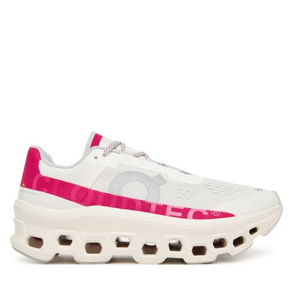 Buty do biegania On. Białe obuwie sportowe damskie On, bez zapięcia, do biegania. Za 729.99 zł.