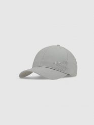 4F Czapka z daszkiem strapback uniseks - szara L/XL. Szare czapki z daszkiem damskie 4F, na lato, bez wzorów, z bawełny. W wyprzedaży za 39.99 zł.